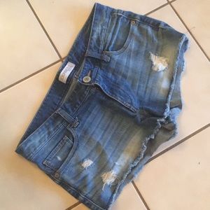 Jean shorts from Express